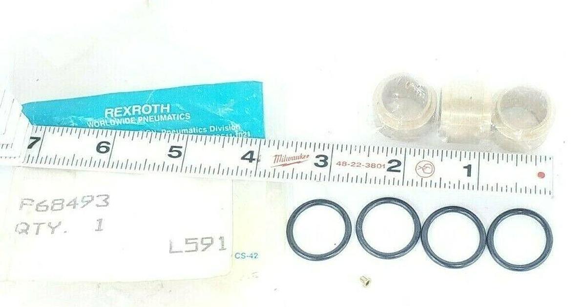 Used NEW REXROTH P68493 REPAIR KIT L591 (INCOMPLETE)