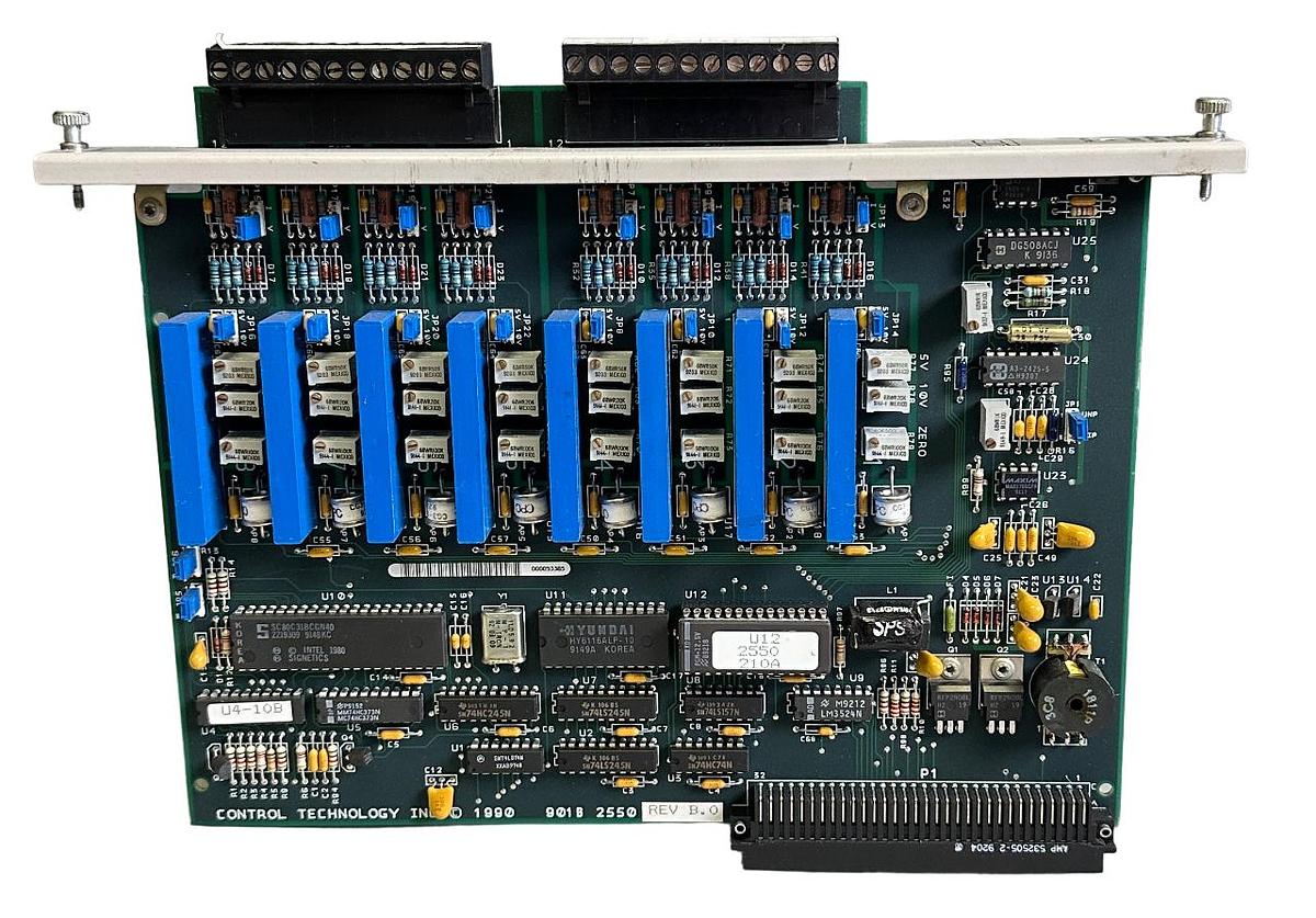Used CONTROL TECHNOLOGY INC SIEMENS 901B-2550 / 901B2550 ISOLATED ANALOG INPUT MODULE