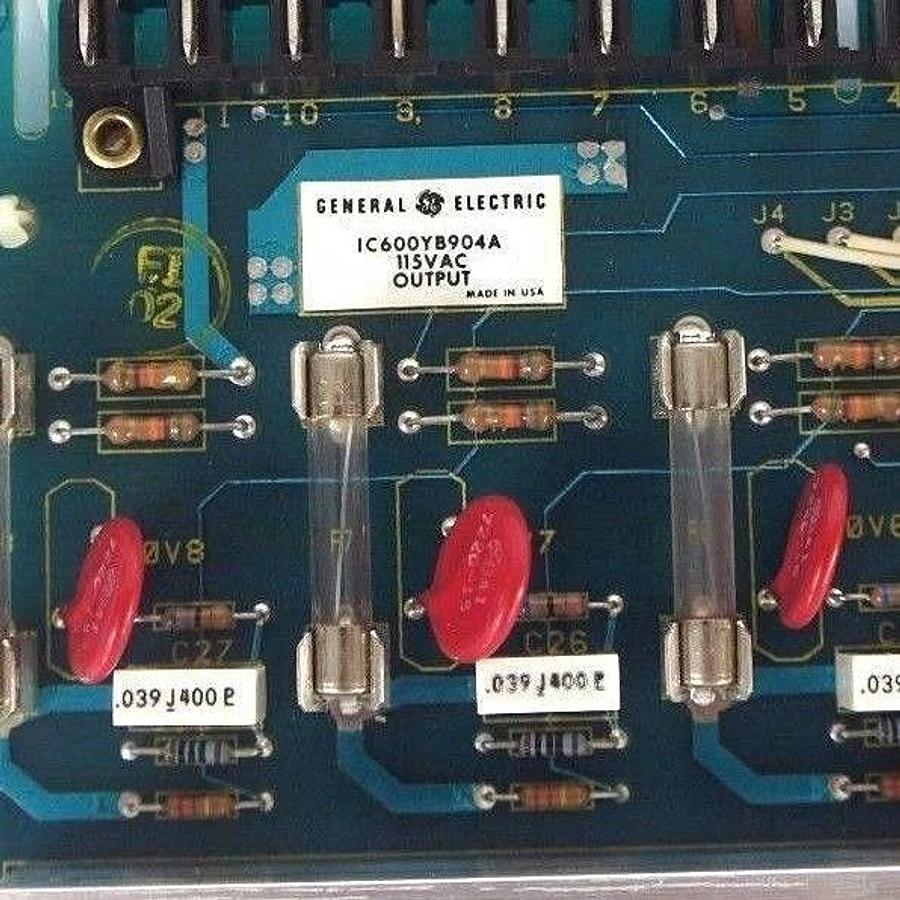 Used GENERAL ELECTRIC IC600YB904A OUTPUT BOARD 115VAC OUTPUT