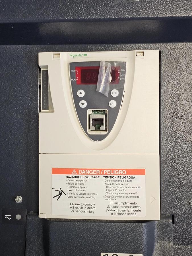 Used SCHNEIDER ELECTRIC ATV61HC11N4D Altivar 61 ATV61 VARIABLE SPEED DRIVE 150HP 460V
