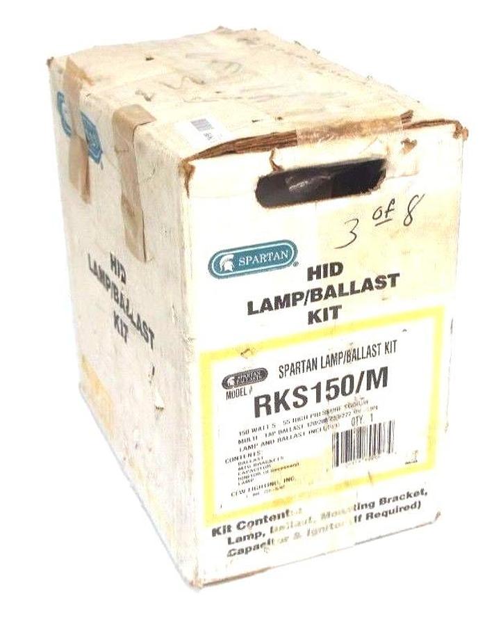 Used NIB SPARTAN RKS150/M BALLAST/LAMP KIT 120/208/240/277V BALLAST 150WATT