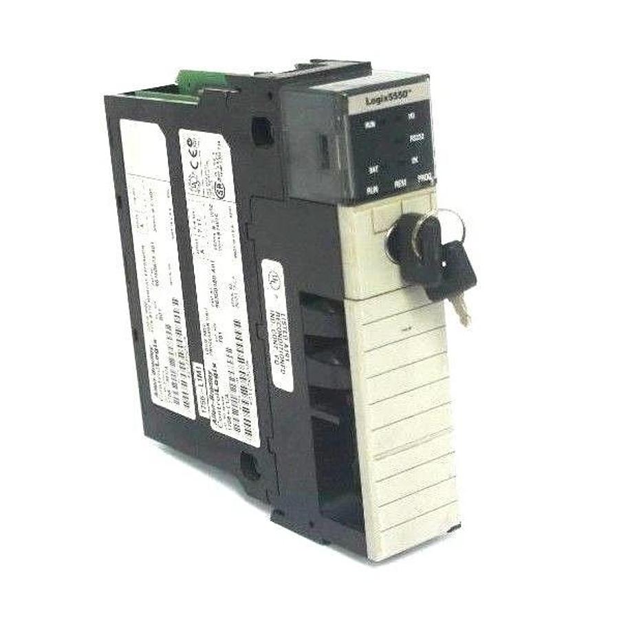 Used ALLEN BRADLEY 1756-L1/A PROCESSOR UNIT SER. A, F/W REV. 7.11 CAT REV. T01
