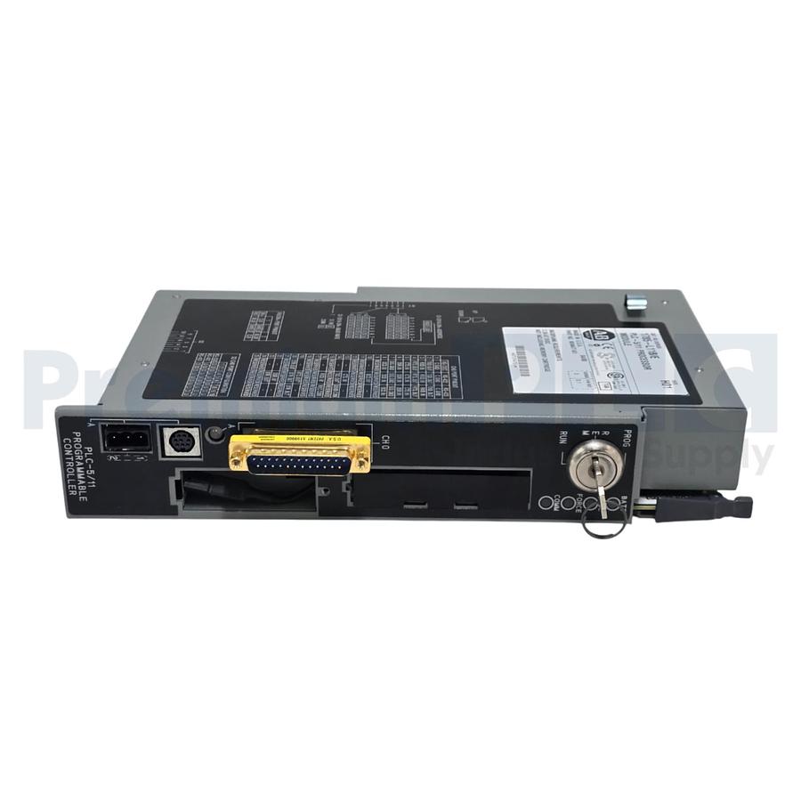 Used ALLEN BRADLEY 1785-L11B/E PLC-5/11 PROCESSOR MODULE REV. H01 F/W REV. D.1 NSNP