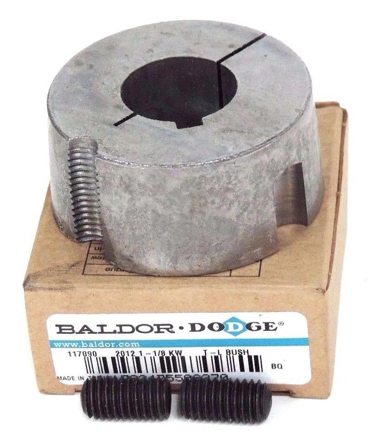 NIB BALDOR DODGE 117090 BUSHING 2012 1-1/8'' KW, 2.75'' DIA., TAPER LOCK