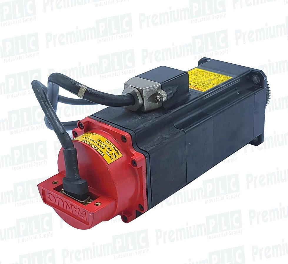 Used FANUC A06B-0373-B175 a2/3000 SERVO MOTOR W/ A860-0346-T041 PULSECODER SER. A