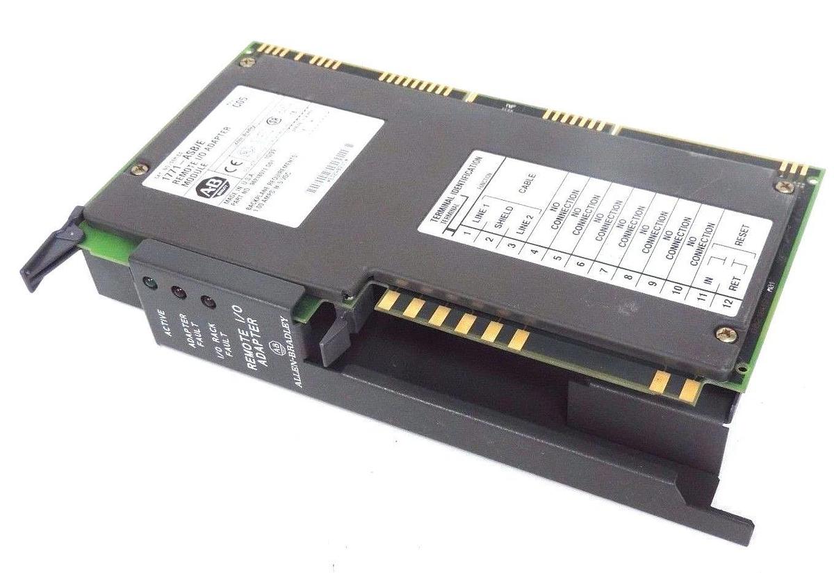 Used ALLEN BRADLEY 1771-ASB/E REMOTE I/O ADAPTER MODULE REV C05 1771ASBE