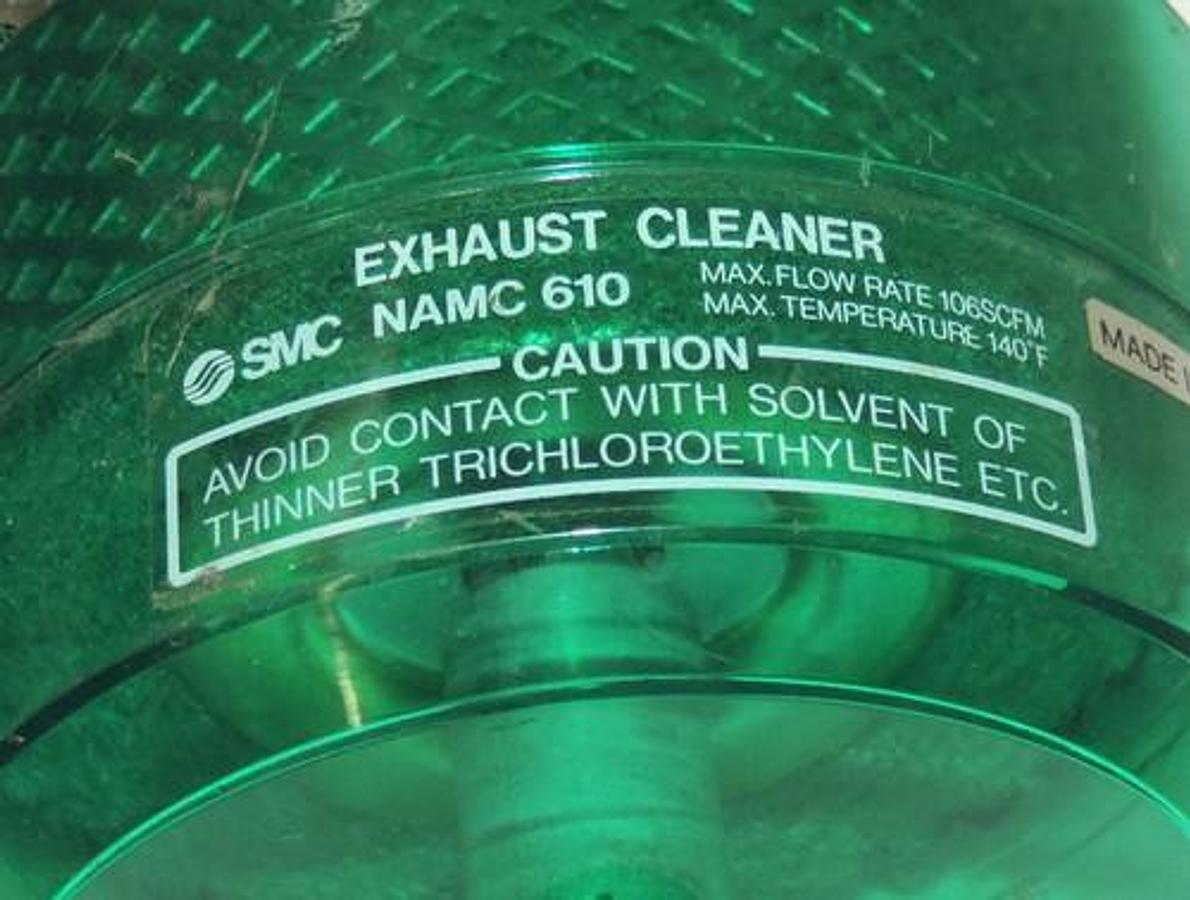 Used SMC NAMC 610 EXHAUST CLEANER 1 NPT NAMC610-N10