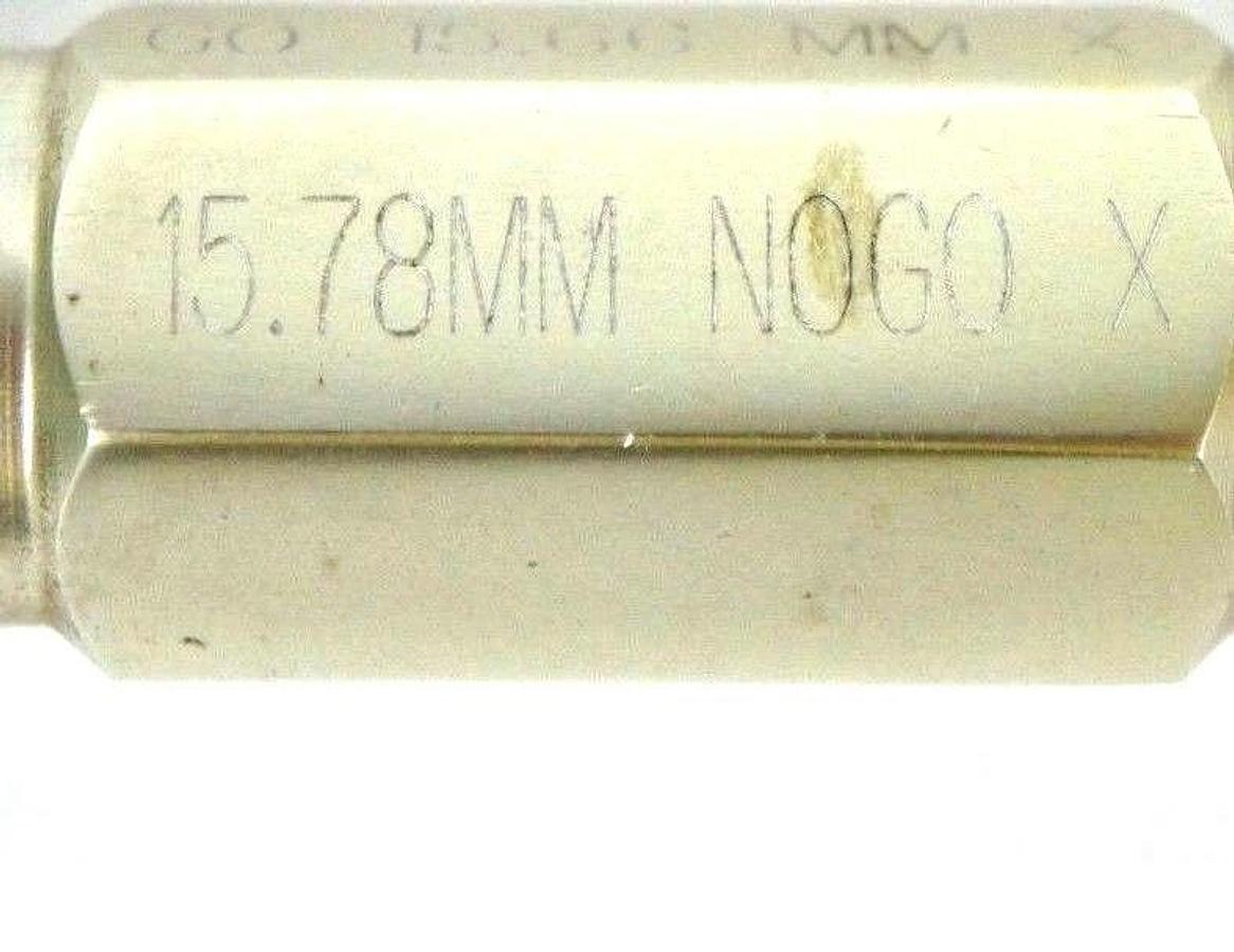 Used WESTPORT PLUG GAGE GO 15.66MM NO GO 15.78MM