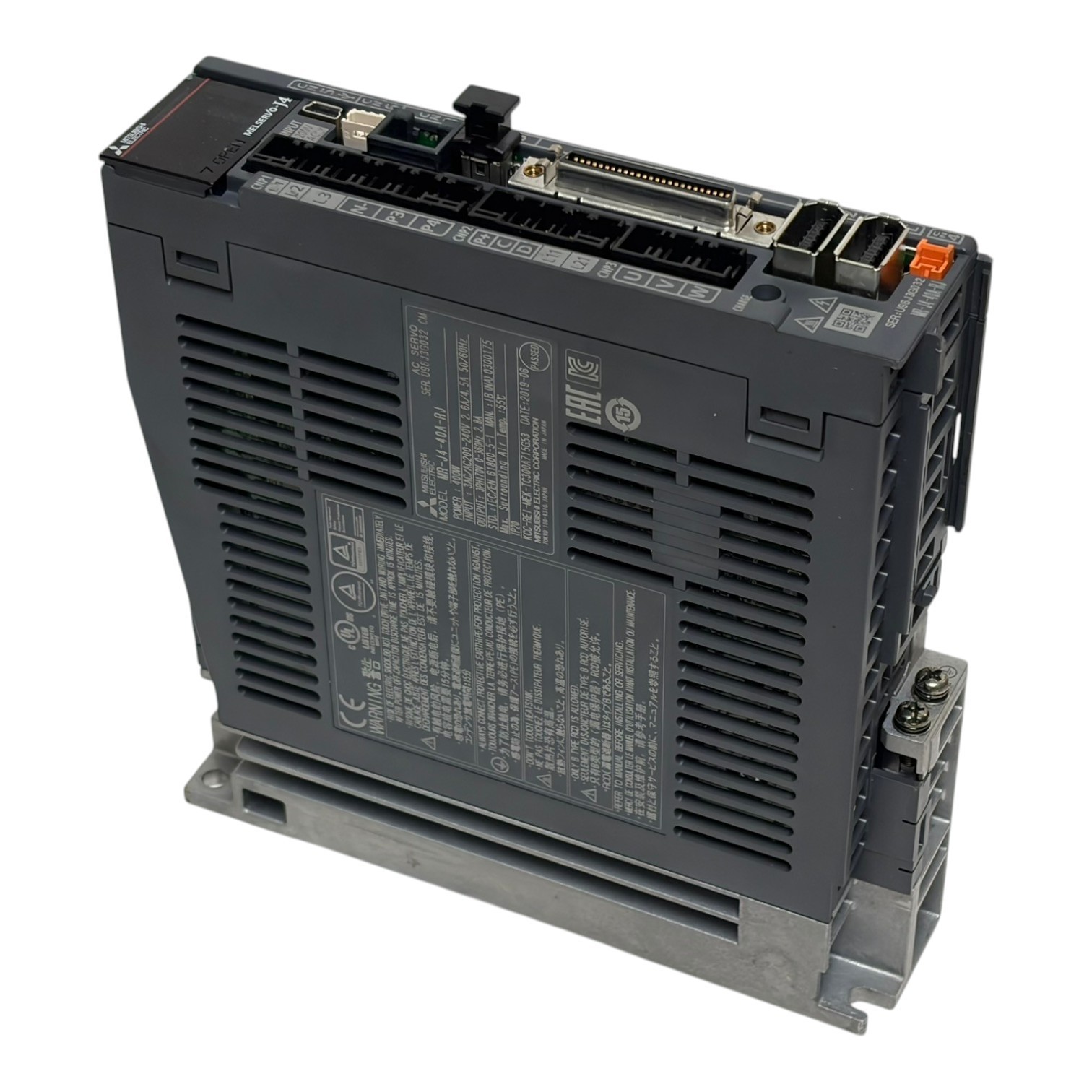Used Mitsubishi MR-J4-40A-RJ AC Servo Drive 400W MELSERVO-J4