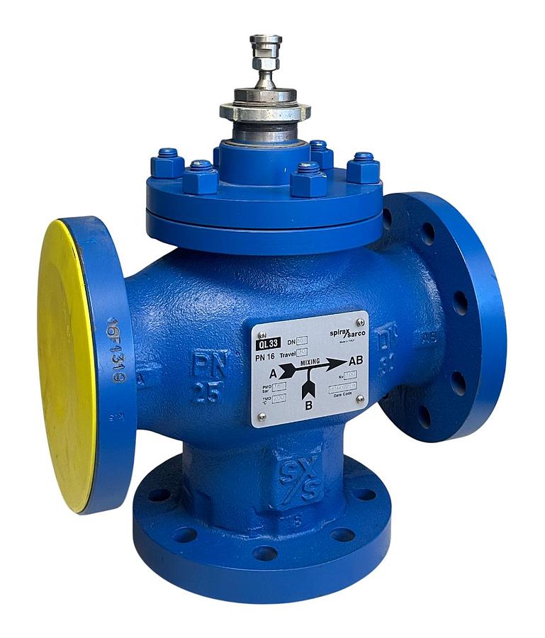 Used SPIRAX SARCO QL33 / 687441 QLM QLD SERIES THREE PORT CONTROL VALVE 3'' DN80 NSNP