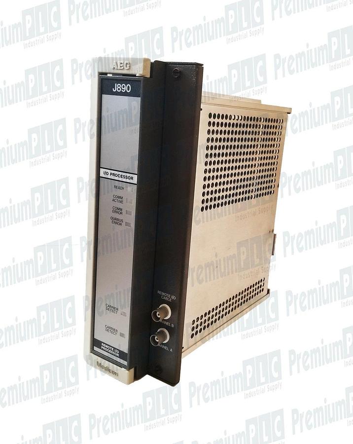 Refurbished REPAIRED MODICON AS-J890-002 984/800RI/O INTFC DUAL CH PROCESSOR W/AS-S890-020