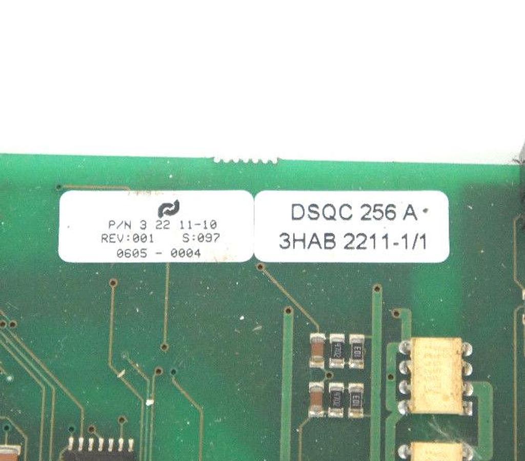 Used ABB 3HAB2211-1/1 SENSOR MODULE CONTROLLER BOARD DSQC-256A 3HAB221111