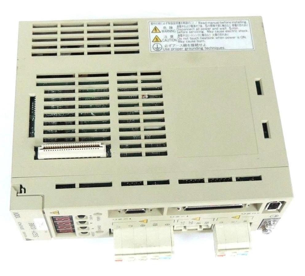 Used YASKAWA SGDH-02BE SERVOPACK SERVO MOTOR SER D 100-115V 50/60HZ 5.2 AMP SGDH02BE