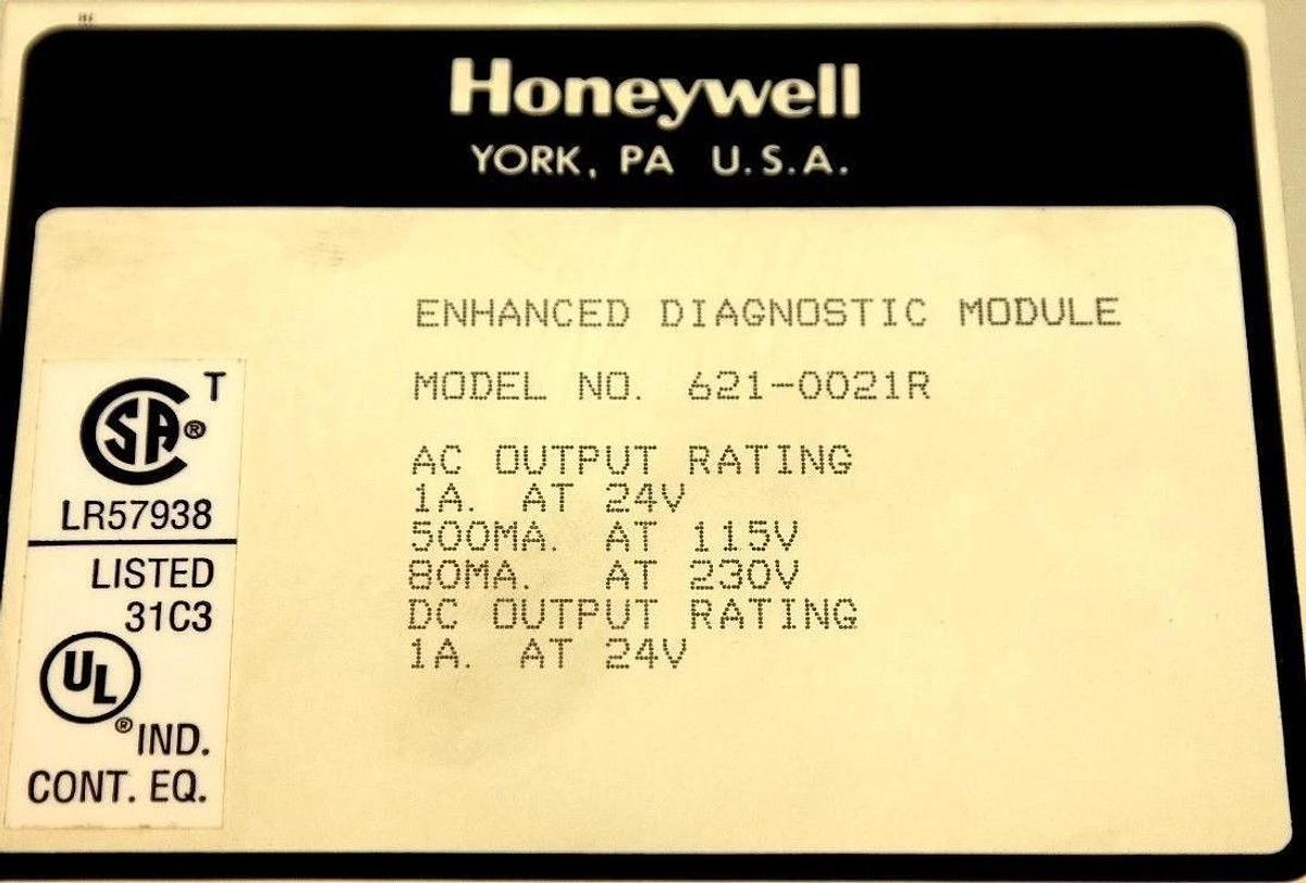Used HONEYWELL 621-0021R ENHANCED DIAGNOSTIC MODULE 621-0021R
