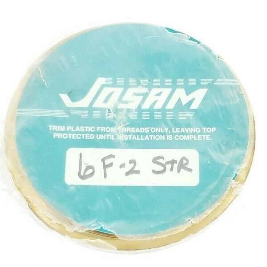Used NEW JOSAM 6F-2 STR NIKALOY STRAINER SATIN FINISH BRASS COVER 6-3/8" DIA. 36F 6F2