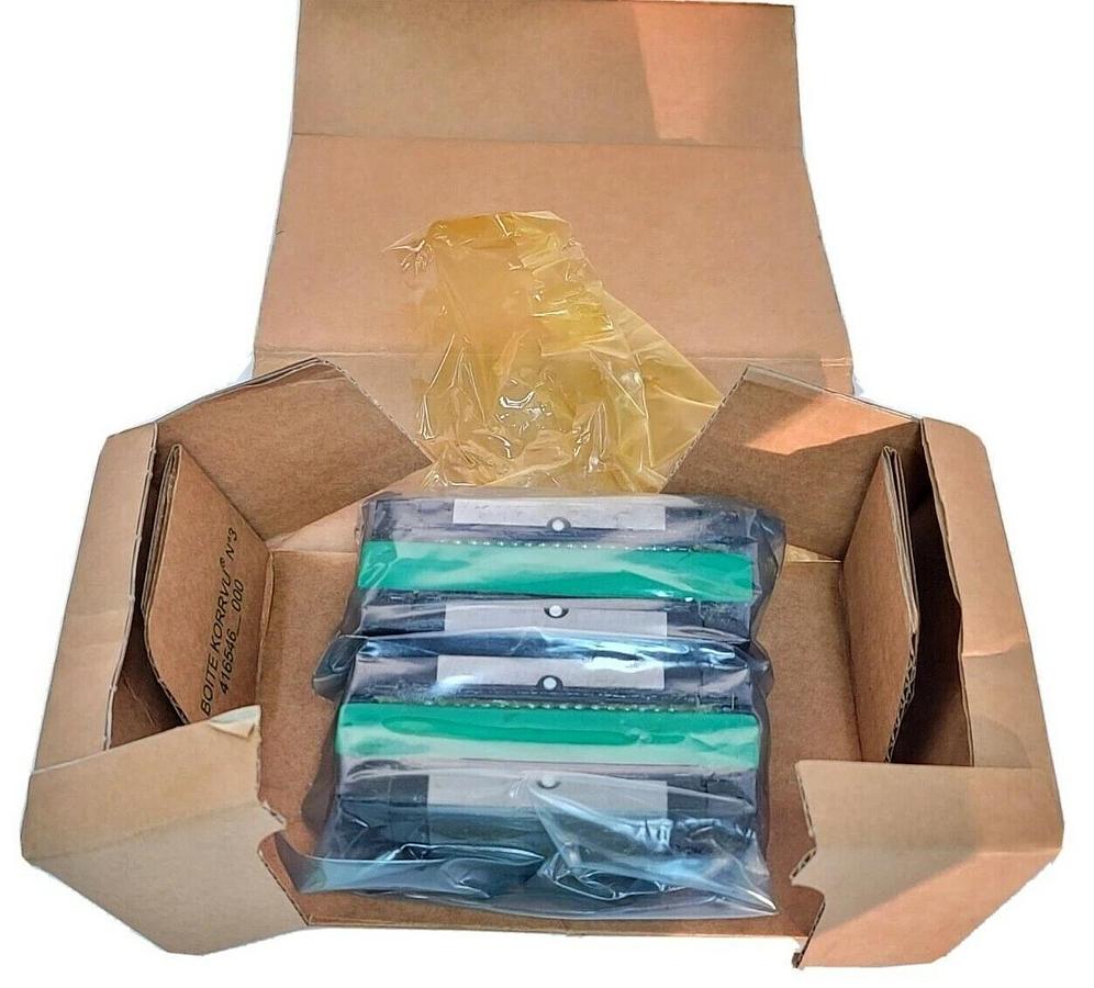 Used BOX OF 2 NIB INA KWVE25-H-LZV+PP2 LINEAR CARRIAGE BEARINGS 005-286-530