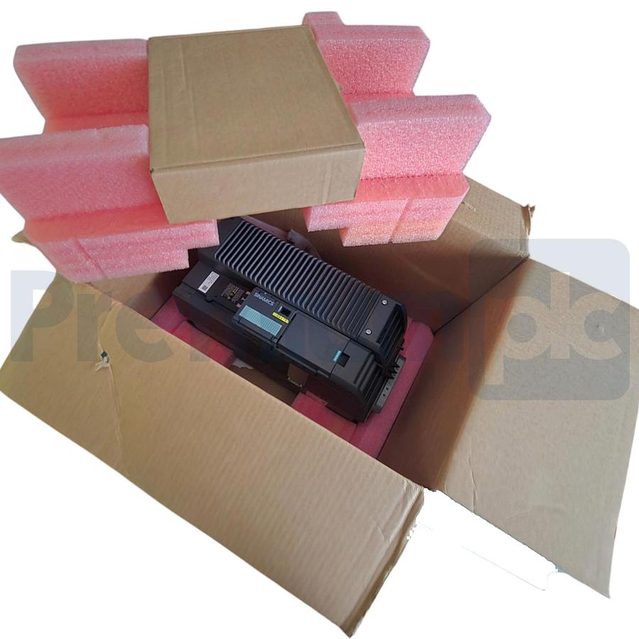 Used Siemens 6SL3210-1KE27-0AF1 Sinamics G120C Power Module 3Ph 37kW 50HP NSMP (read)
