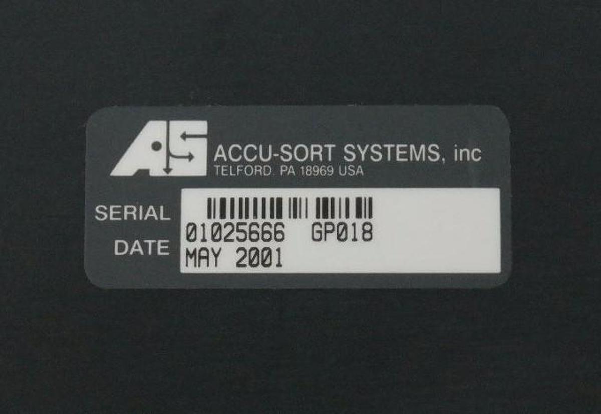 NIB ACCU SORT 1000016277 GP018 REMOTE DISPLAY 40 CHARACTER BAR CODE ACCESSORY