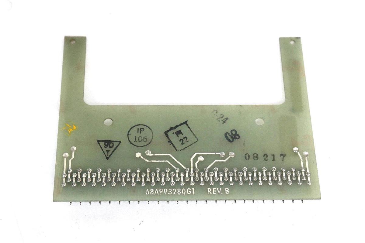 Used GENERAL ELECTRIC PWB 68A993282 CONNECTOR CARD REV A, 68A993280G1 259A7767G86L084