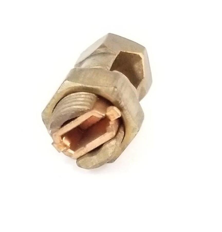 Used NEW BLACKBURN 20H BKB 2-2/0 STR 4 70 COPPER SPLIT BOLT