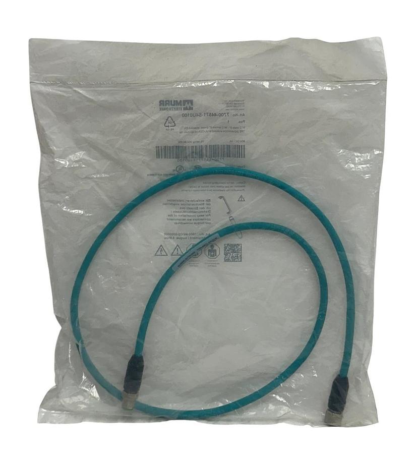 Used MURR ELEKTRONIK 7700-44571-S4U0100 / 770044571S4U0100 M12 CONNECTION CABLE NSFS