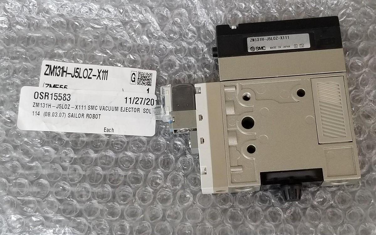 Used NEW SMC ZM131H-J5L0Z-X111 VACUUM EJECTOR ZM131HJ5L0ZX111