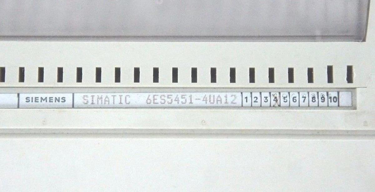 Used SIEMENS 6ES5451-4UA12 OUTPUT MODULE 6ES54514UA12