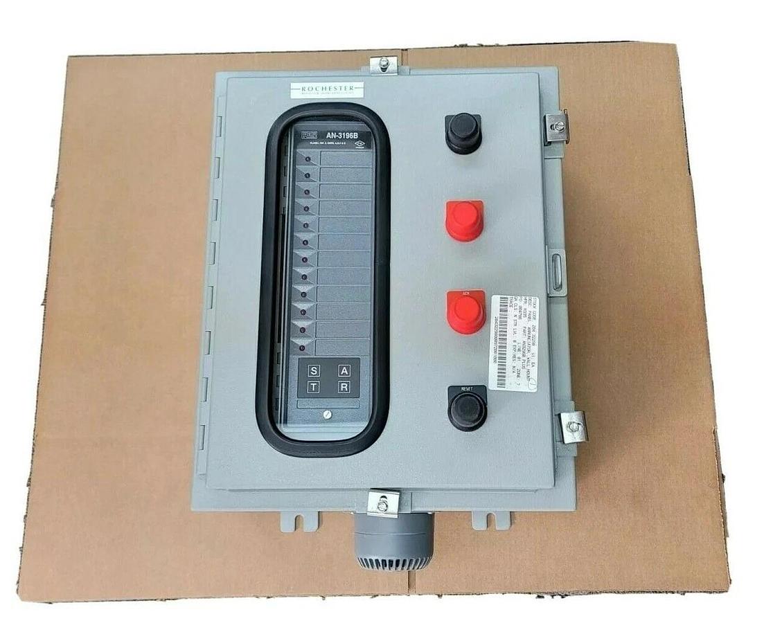 NEW RIS AMETEK AN-3196B-A-C-X-HTT-MR-4XWM-NR-CS REFLASH ANNUNCIATOR W/ SOUNDER