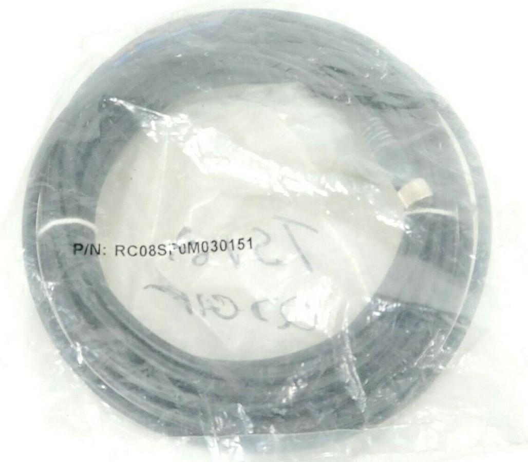 Used NEW ASCO NUMATICS RC08SF0M030151 CABLE ASSEMBLY BLACK 5M