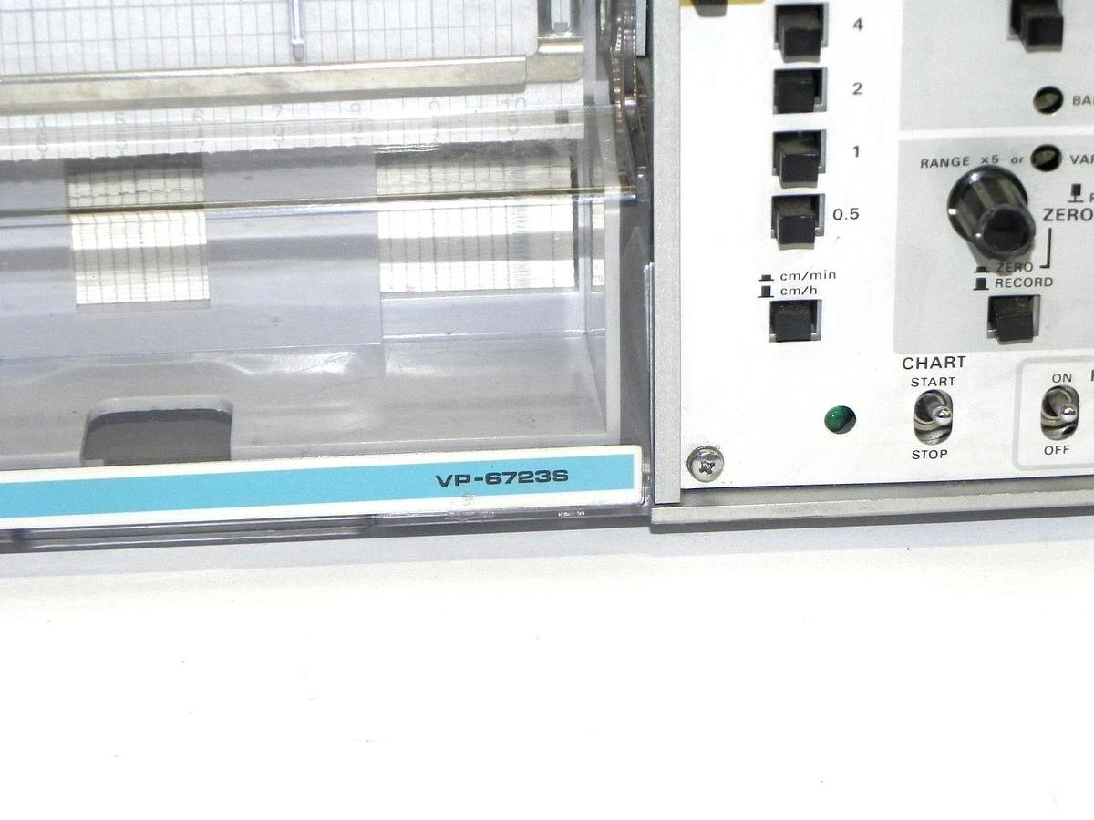 Used SOLTEC VP-6723S 2 PEN PORTABLE CHART RECORDER VP6723S