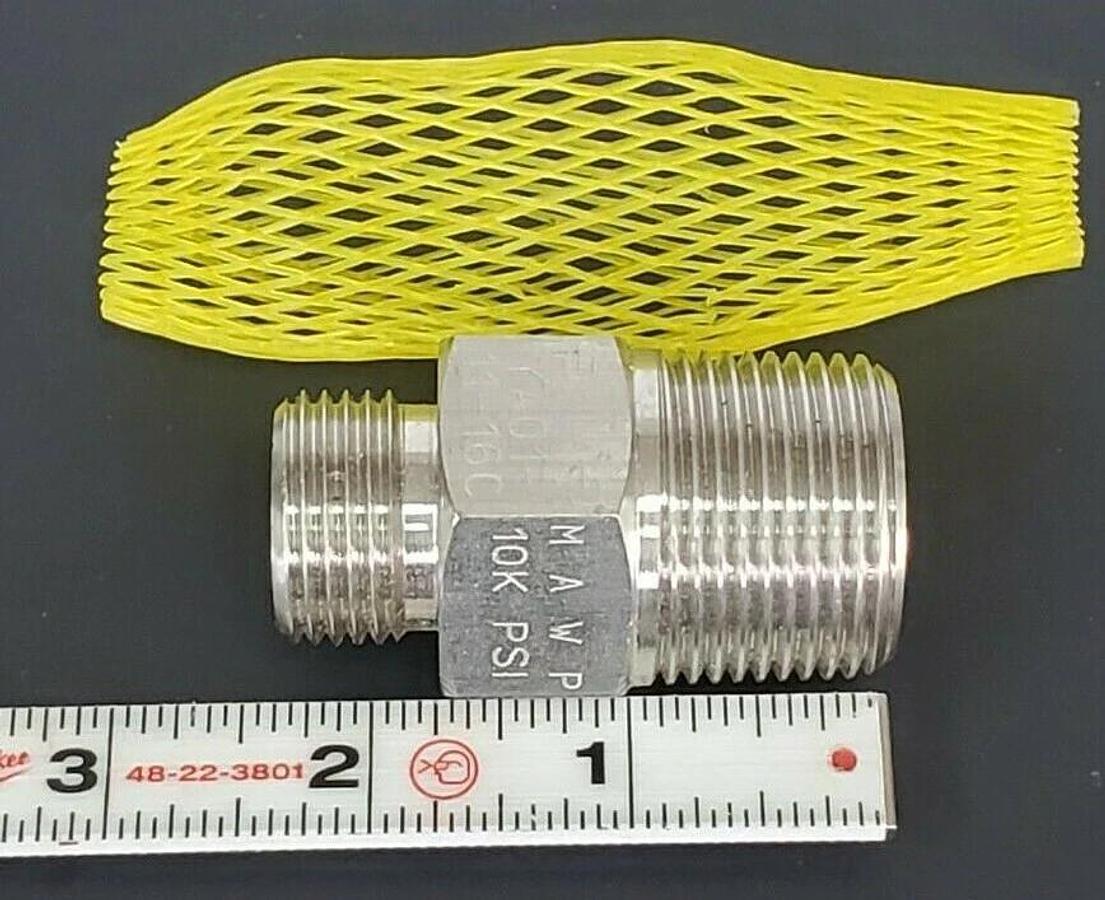 NEW PARKER YA01-11-16C 1" UNFX1" NPT MALE YA011116C