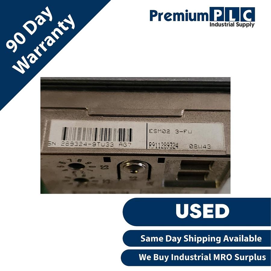 Used REXROTH INDRAMAT DKC11.3-040-7-FW ECODRIVE SERVO DRIVE R911279433 DKCXX.3-040-7
