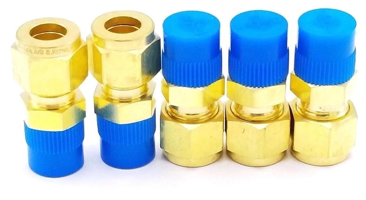 LOT OF 5 NEW GENERIC HYD-B4000015 MALE CONNECTORS B4000015