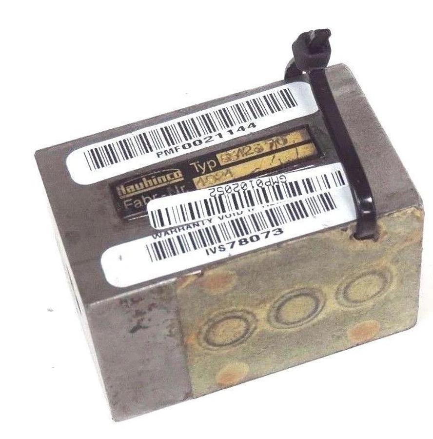 Refurbished REPAIRED HAUHINCO TYPE: 6542670 VALVE FABR-NR 4924