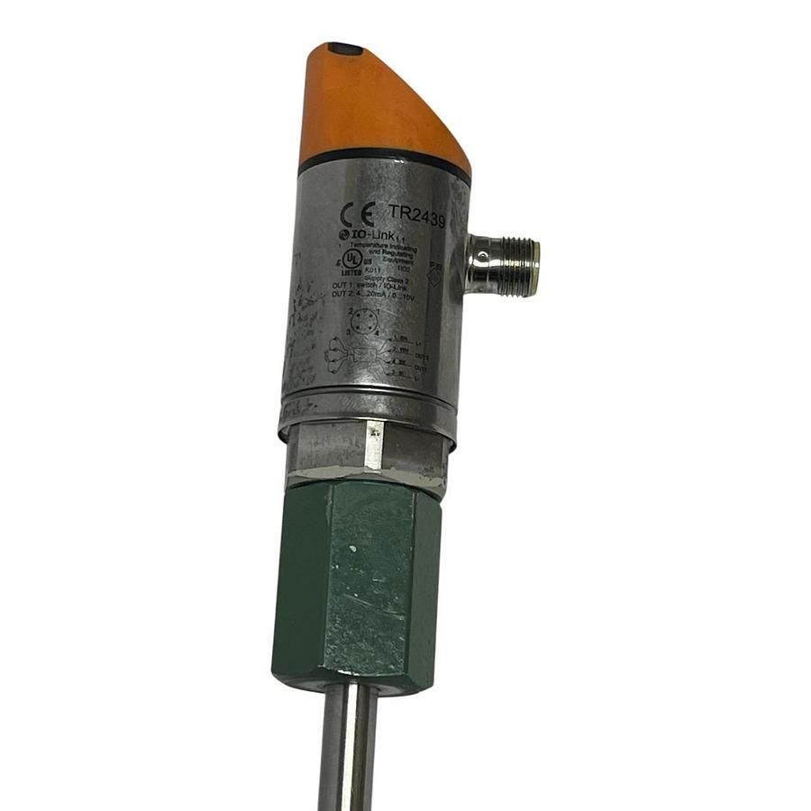 Used ifm electronic TR2439 Temperature Display Evaluation Unit Pt100 Pt1000 20"