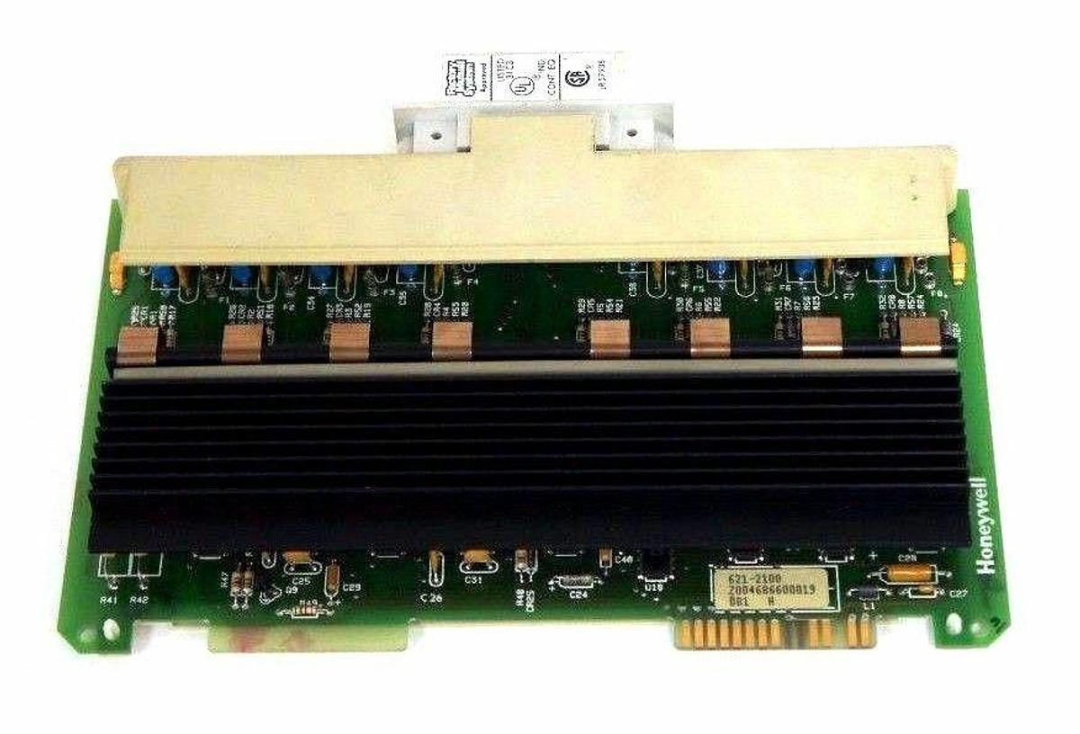Used REPAIRED HONEYWELL 621-2100 OUTPUT MODULE 115VAC OUTPUT 6212100 (MISSING COVER)