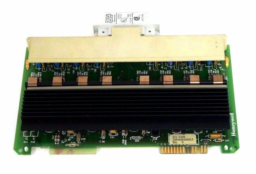 Used REPAIRED HONEYWELL 621-2100 OUTPUT MODULE 115VAC OUTPUT 6212100 (MISSING COVER)