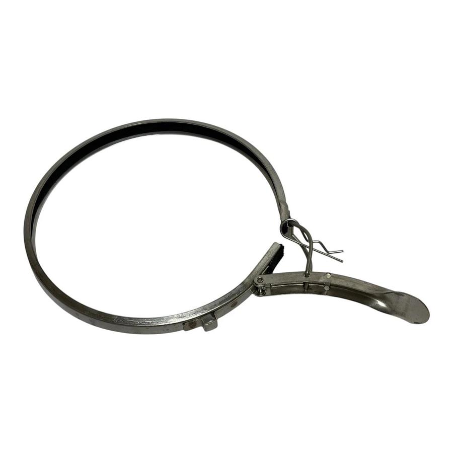 Nordfab 8" Quick-Fit QF Duct Clamping Ring 304 Stainless Steel Nitrile Seal New