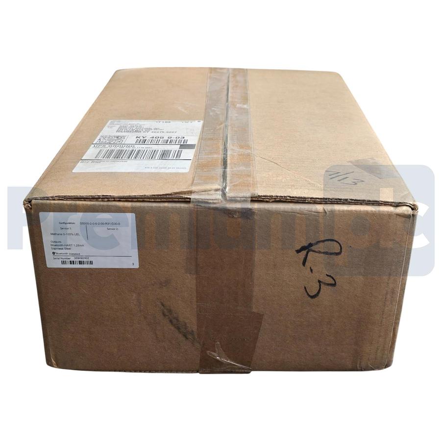 Used MSA S5000 Methane LEL Gas Monitor Bluetooth-HART S5000-2-0-0-2-00-R31-D00-0 NSMP
