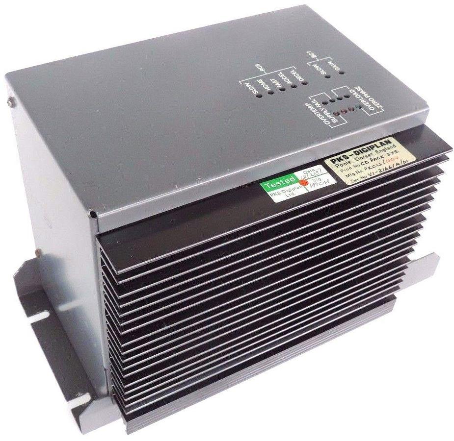 Used PARKER DIGIPLAN STEPPING SERVO MOTOR DRIVE PKCU/110V, PKC SERIES 1347.001