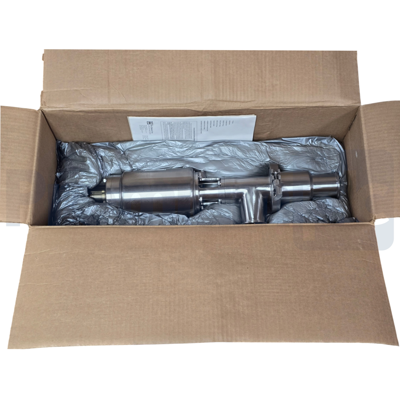 Used Alfa Laval Tri-Clover 700 Series 2" Seat Valve 316L SS 761TR-27M-80S-2-316L NEW