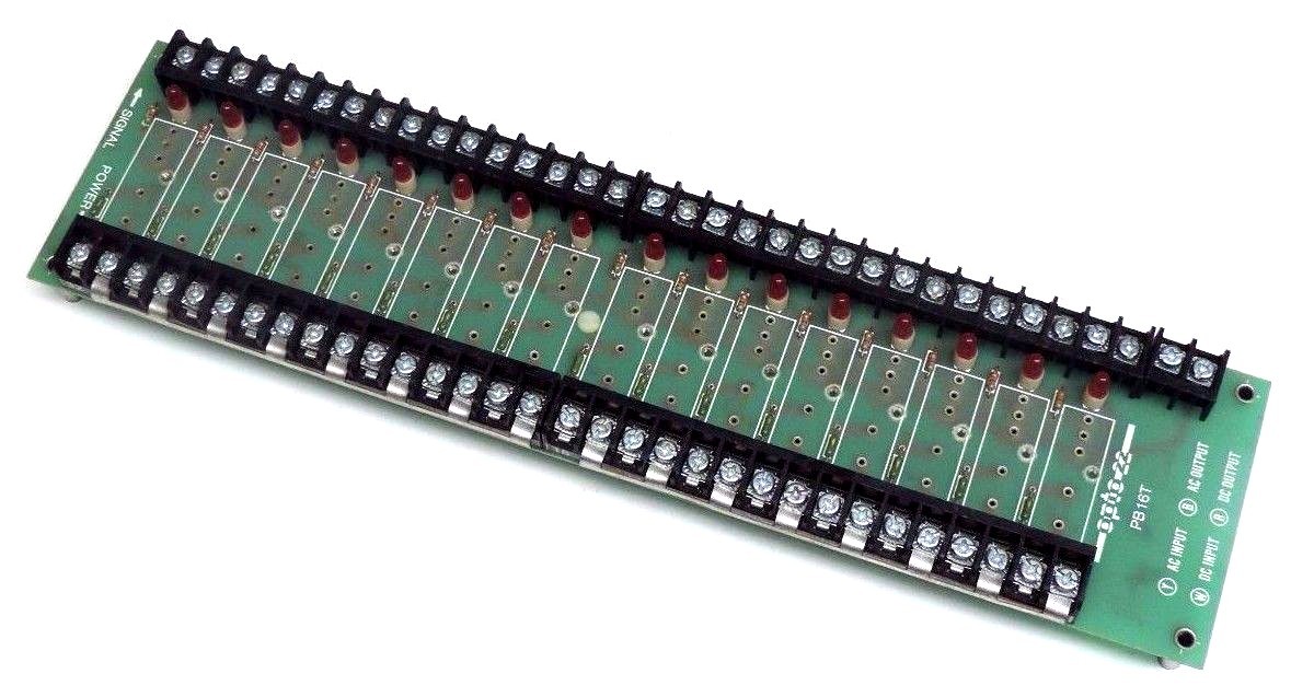 Used OPTO 22 PB16T I/O MODULE RACK 001057N
