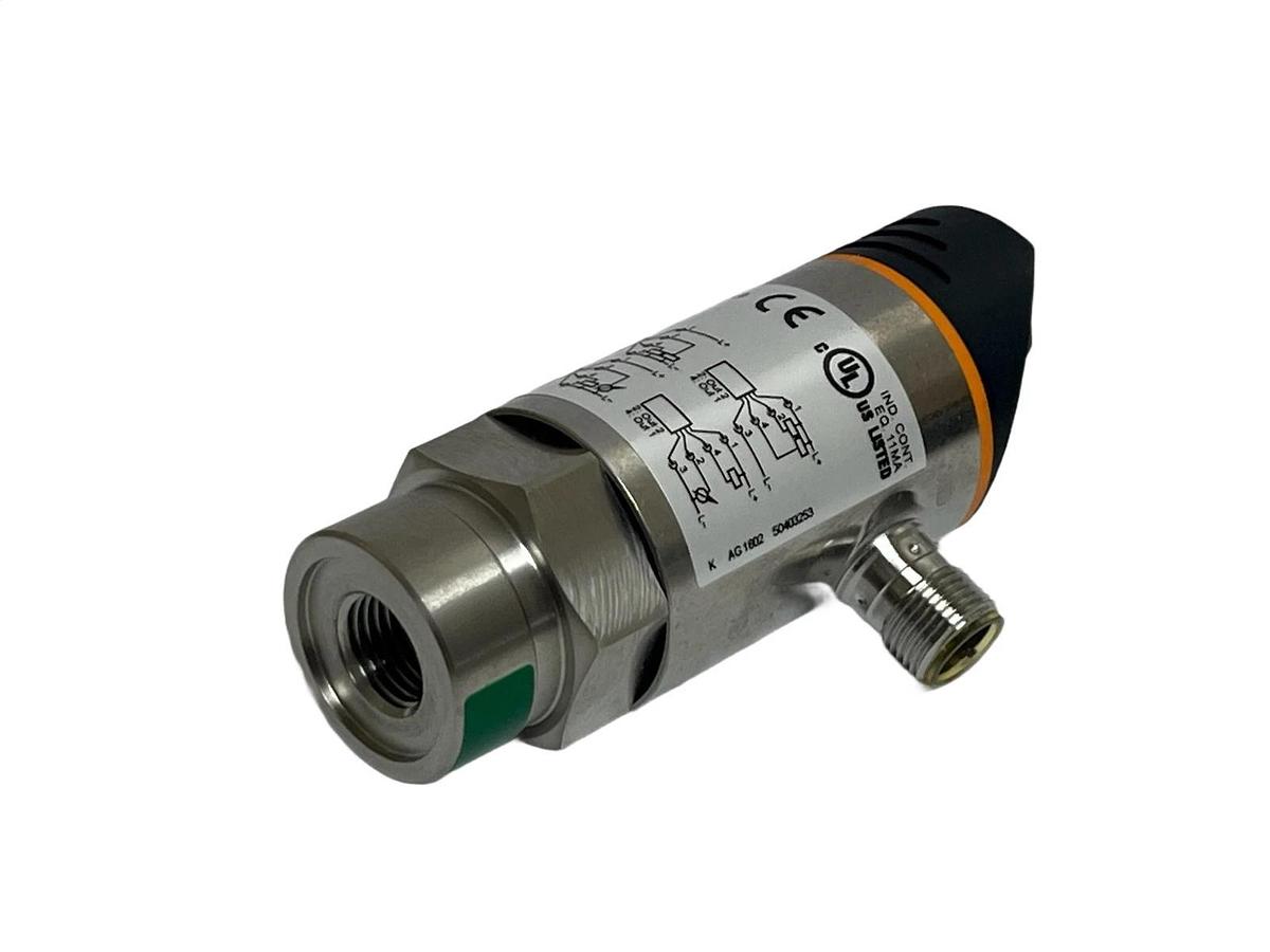 IFM PN2022 PN-100-SBR14-MFRKG/US/ /V Pressure Sensor w/Display  G 1/4 NSMP