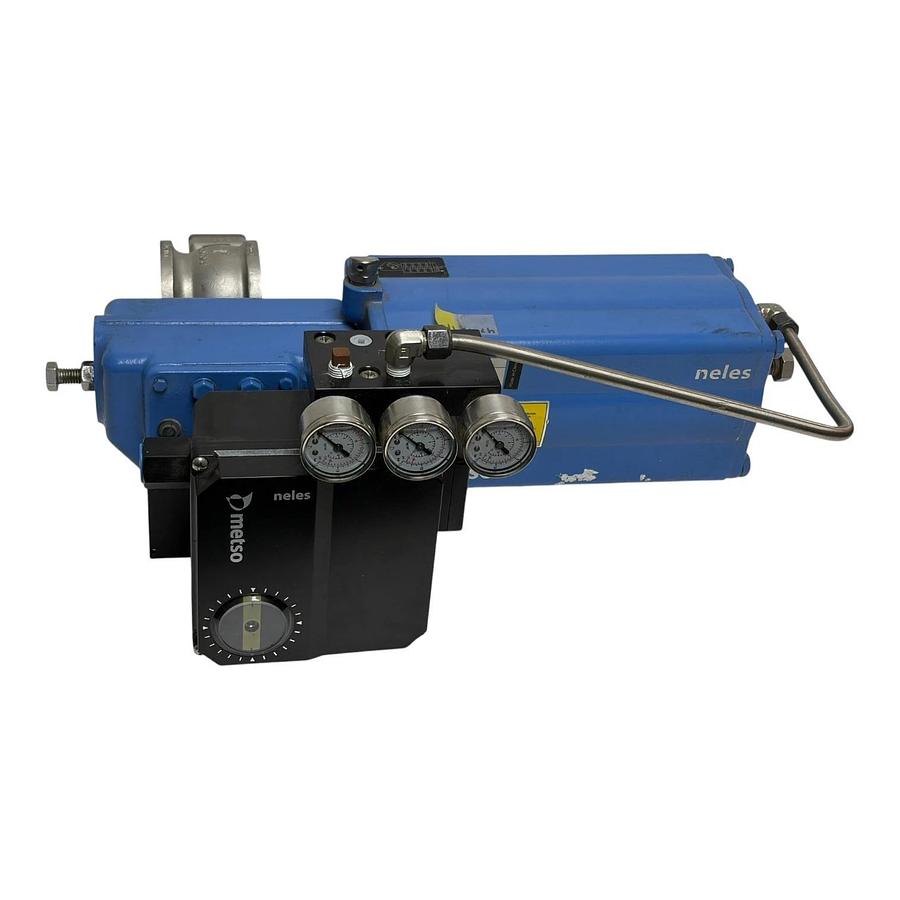 Metso Neles RAA050AS Ball Valve with B1JU8/35L Actuator and NE724 Positioner