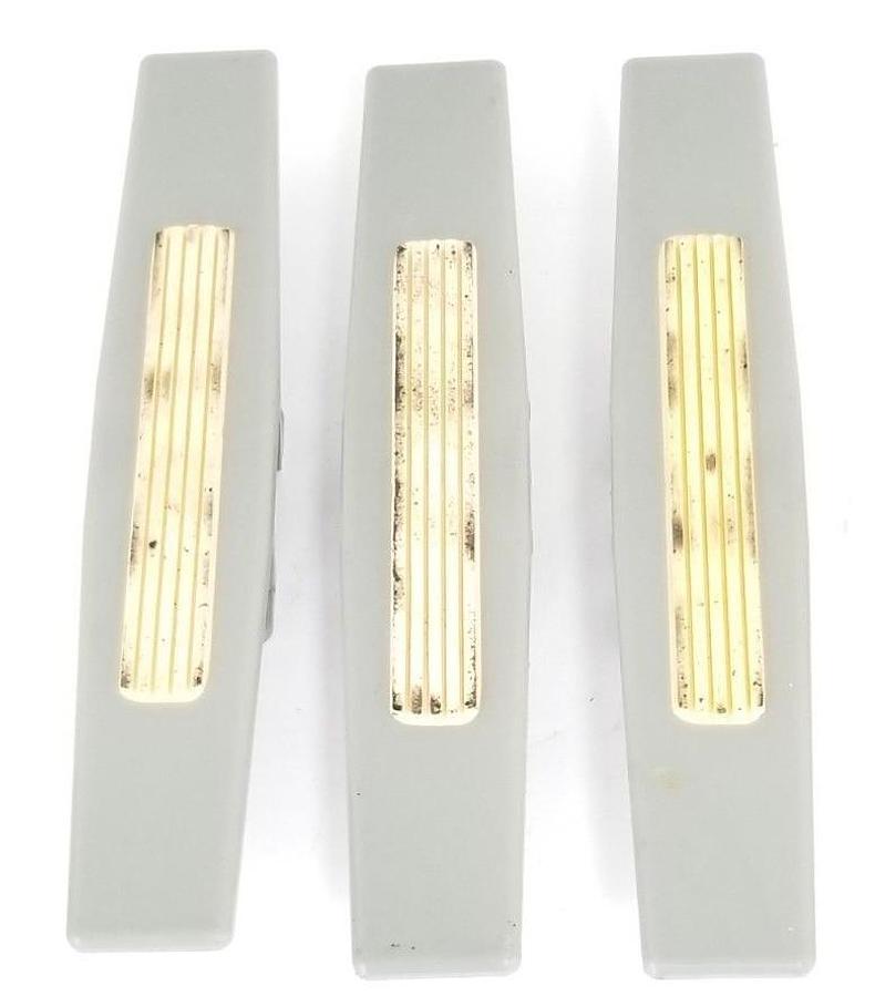 Used LOT OF 3 UNISIAT TOP D1873-K750 TABLE TOP LINKS GRAY
