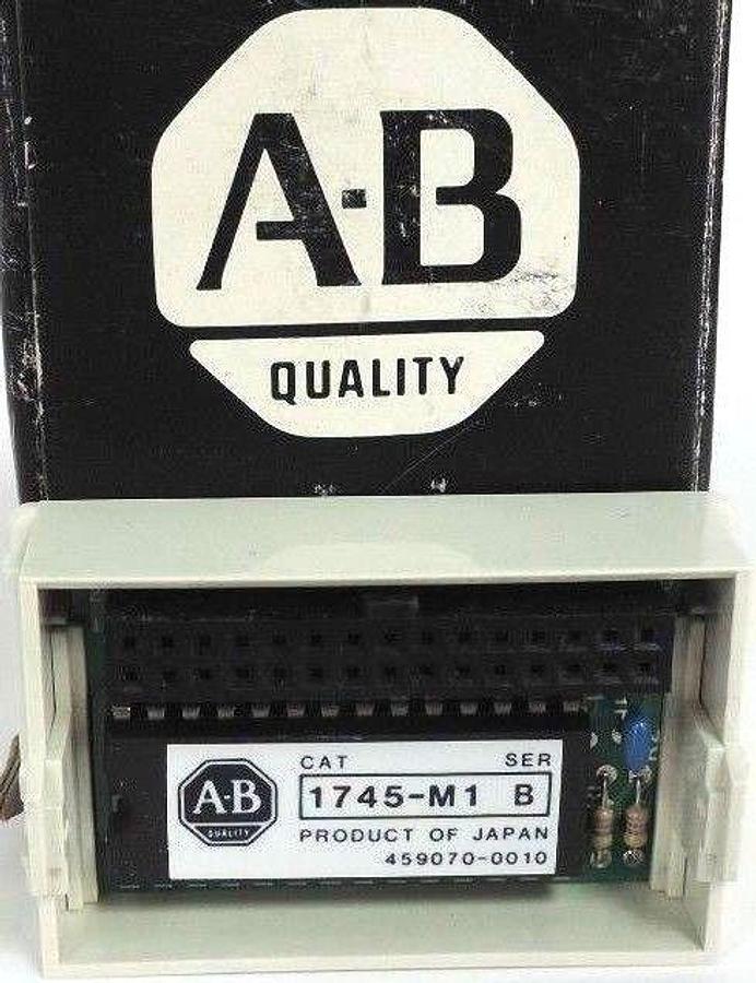 Used ALLEN BRADLEY 1745-M1, SER. B MEMORY MODULE 1745M1