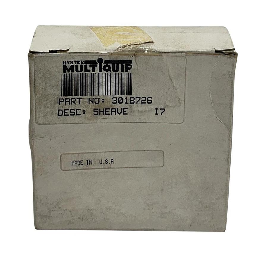 HYSTER MULTIQUIP 3018726 / HY3018726 OEM HOSE SHEAVE FOR FORKLIFT NSMP