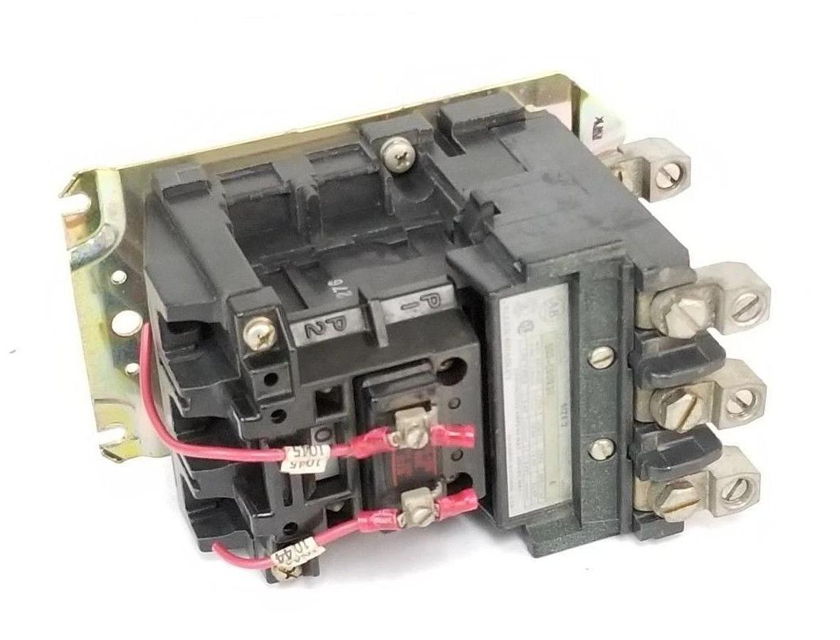 Used ALLEN BRADLEY 500-COD930 STARTER SER. A CC236 120V, 60HZ, 500COD930