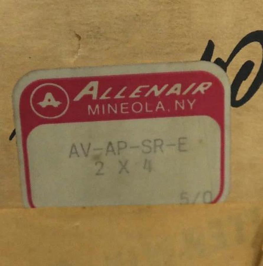 NEW ALLENAIR AV-APSRE-2X4 CYLINDER 2" BORE X 4" STROKE AV-AP-SR-E