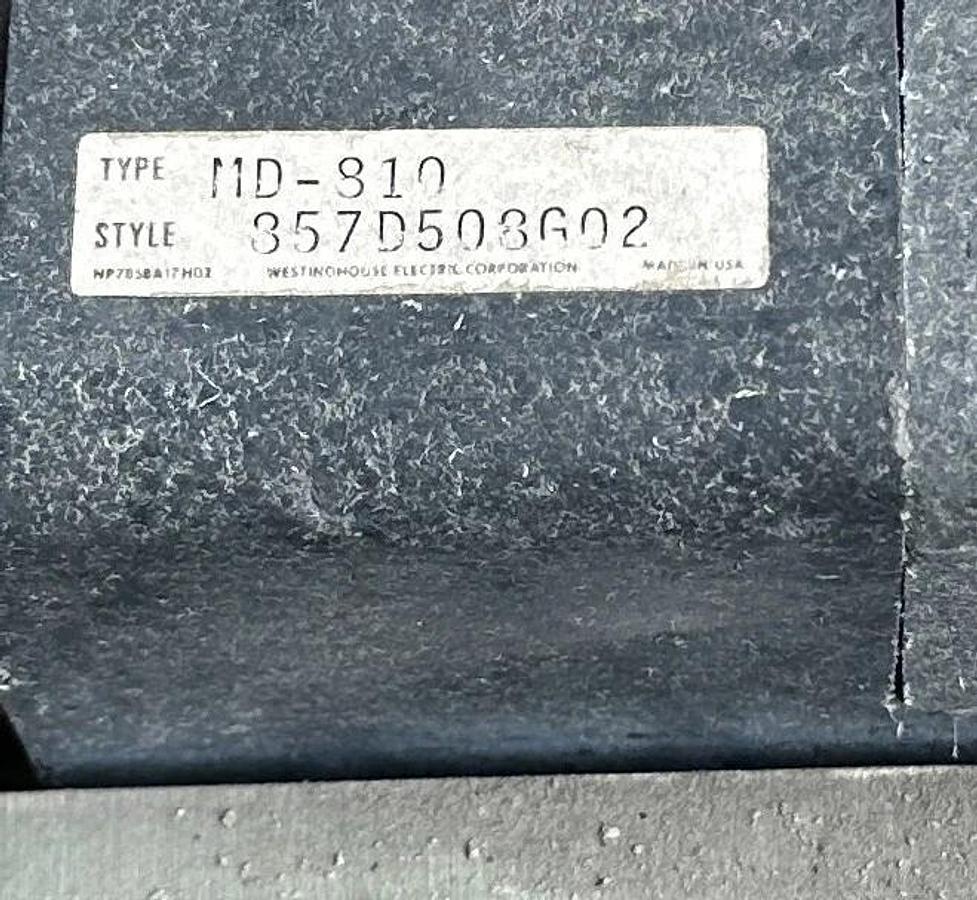 NEW WESTINGHOUSE MD-810 / 857D508G02 MME CONTACTOR SIZE 8 L482211G01 COIL NSNP